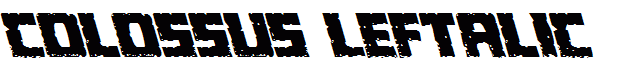 Colossus Leftalic