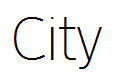 City