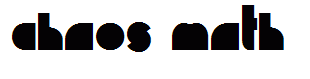 Chaos Math