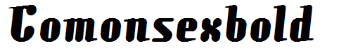 Comonsexbold