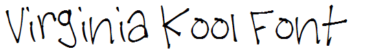 Virginia Kool Font