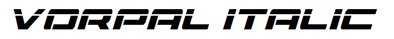 Vorpal Italic