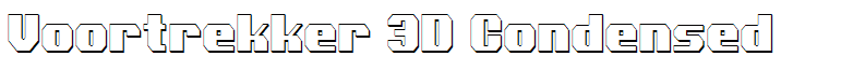 Voortrekker 3D Condensed