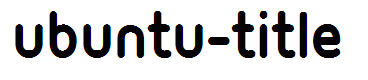 Ubuntu-Title