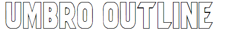 Umbro Outline
