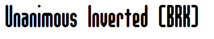 Unanimous Inverted (BRK)