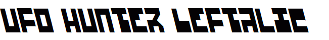 UFO Hunter Leftalic