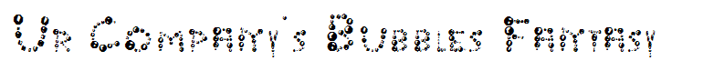 Ur Company's Bubbles Fantasy