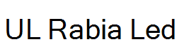 UL Rabia Led