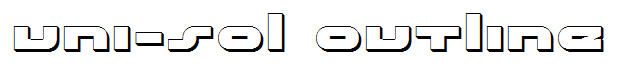 uni-sol outline