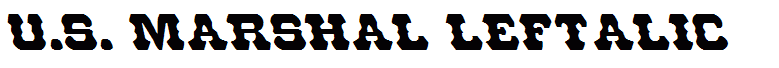 U.S. Marshal Leftalic