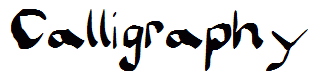 Calligraphy