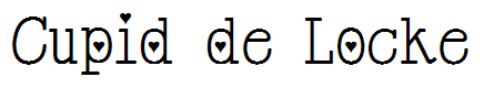 Cupid de Locke