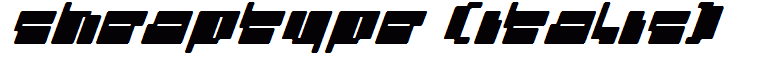 cheaptype (italic)