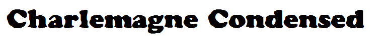 Charlemagne Condensed