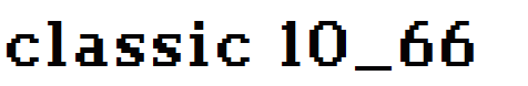classic 10_66