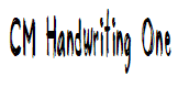 CM Handwriting One