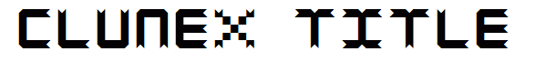 Clunex Title