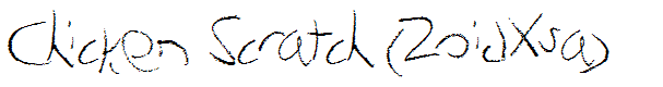 Chicken Scratch (ZoidXsa)