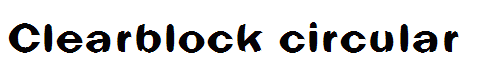 Clearblock circular