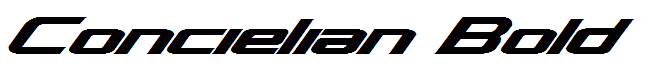 Concielian Bold