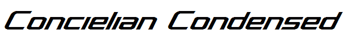 Concielian Condensed