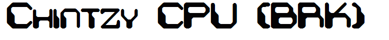 Chintzy CPU (BRK)