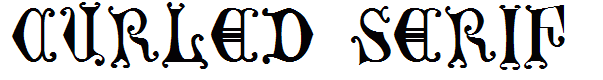 Curled Serif