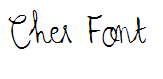 Cher Font