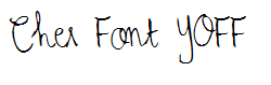Cher Font YOFF