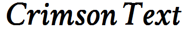 Crimson Text