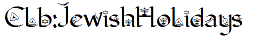 Clb:JewishHolidays