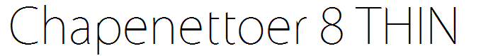 Chapenettoer 8 THIN