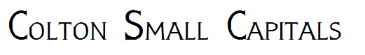Colton Small Capitals
