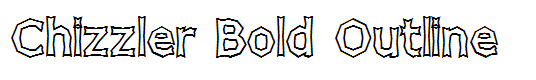 Chizzler Bold Outline