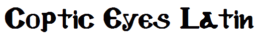Coptic Eyes Latin