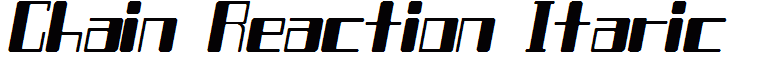 Chain Reaction Itaric