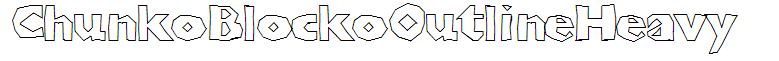 ChunkoBlockoOutlineHeavy