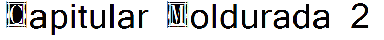 Capitular Moldurada 2