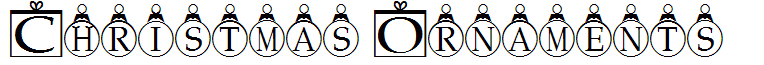 Christmas Ornaments
