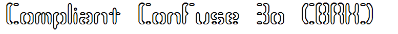 Compliant Confuse 3o (BRK)