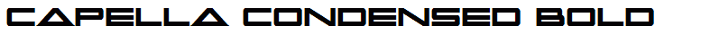 Capella Condensed Bold