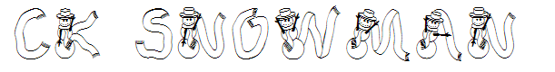 CK Snowman