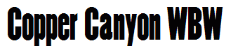 Copper Canyon WBW