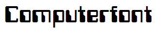 Computerfont