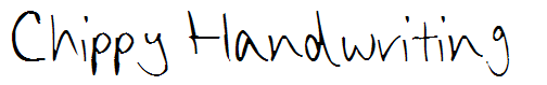 Chippy Handwriting