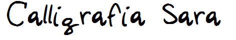 Calligrafia Sara