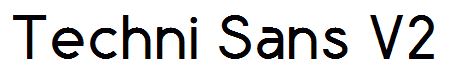 Techni Sans V2