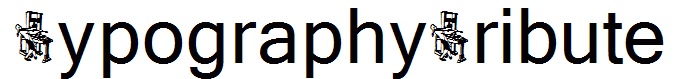 TypographyTribute