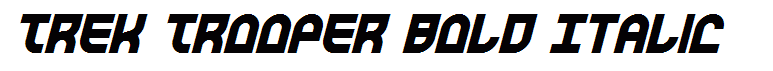 Trek Trooper Bold Italic